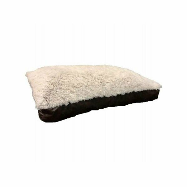 Perfectpet 27 x 36 in. Gusset Pet Bed with Removable Cover, Taupe PE3254544